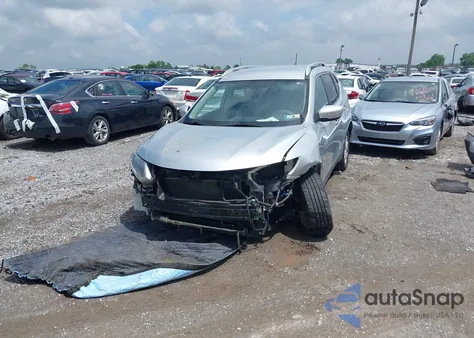 2015 Nissan Rogue Sv z USA, uszkodzony, nr VIN KNMAT2MV1FP546528